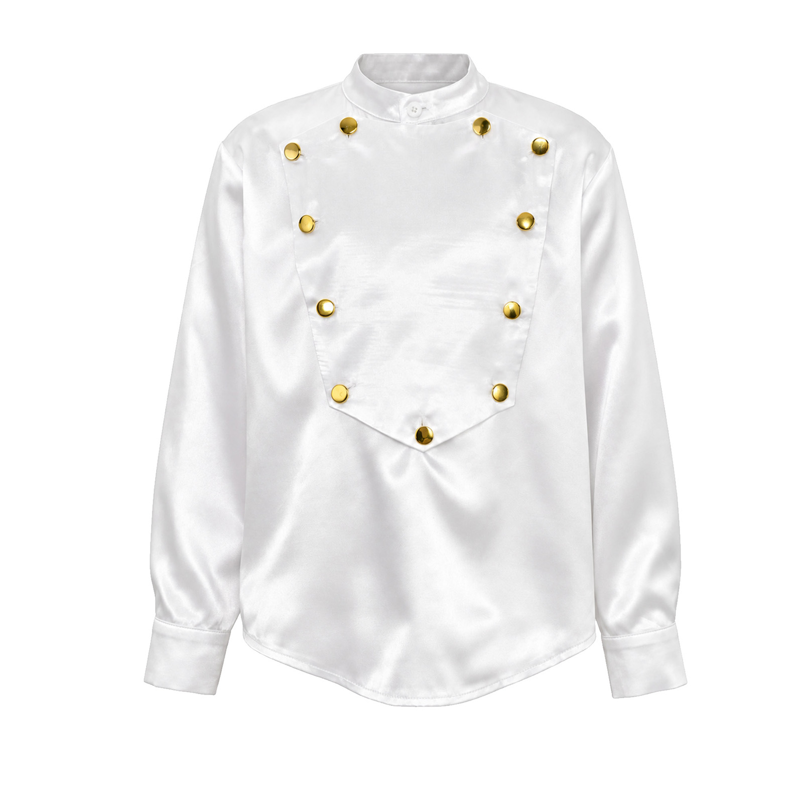 Tops - # เสื้อเรอเนซองส์ 6-16 ชุดคอสตูมยุคกลาง แขนยาว กระดุมสองแถว