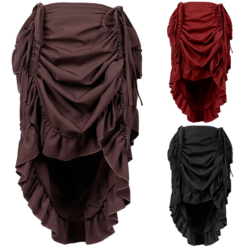 กระโปรงคอร์เซ็ตจีบสไตล์สตีมพัง - Skirts บทวิจารณ์และราคา