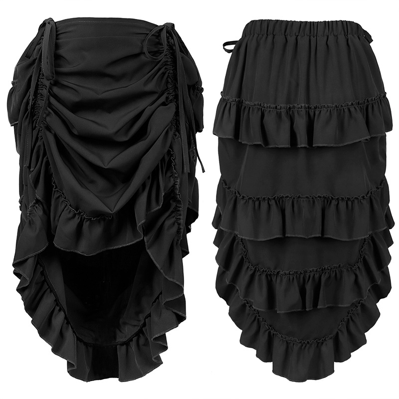 กระโปรงคอร์เซ็ตจีบสไตล์สตีมพัง - Skirts บทวิจารณ์และราคา