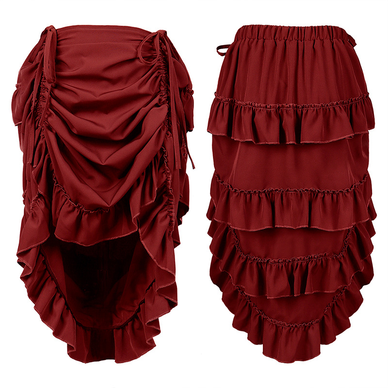 กระโปรงคอร์เซ็ตจีบสไตล์สตีมพัง - Skirts บทวิจารณ์และราคา