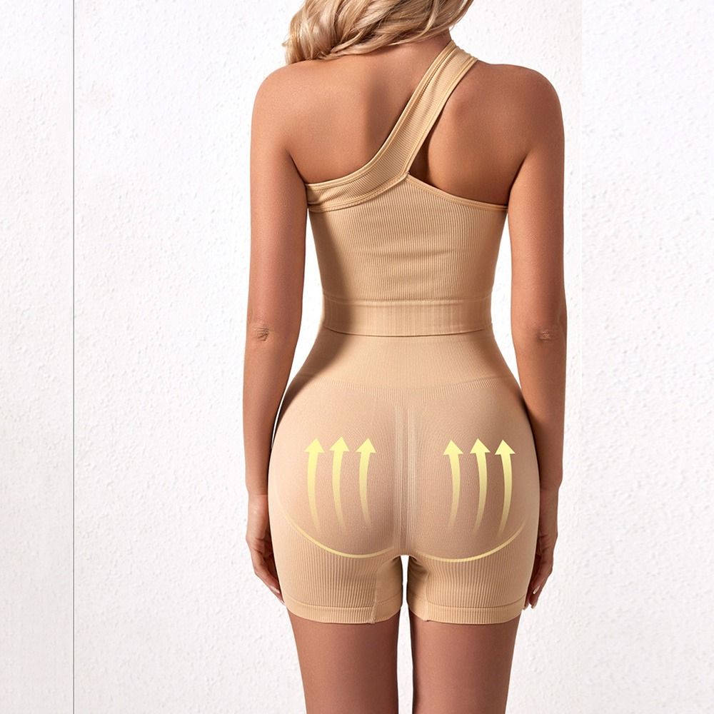 ชุดออกกำลังกายผู้หญิงแบบไร้รอย - Seamless Ribbed Workout Tank Top บทวิจารณ์และราคา