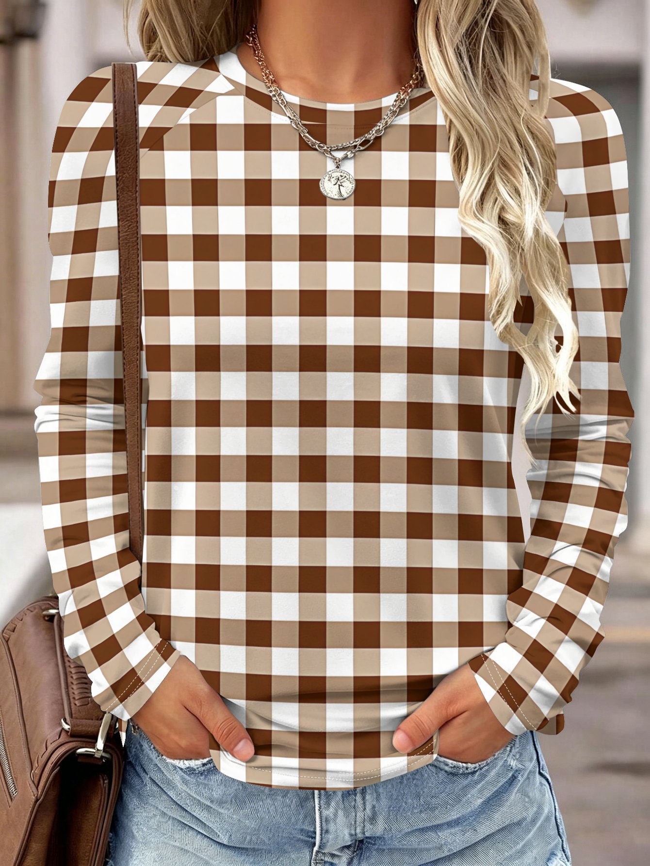 เสื้อเชิ้ตแขนยาวสำหรับผู้หญิง  - Blouses บทวิจารณ์และราคา