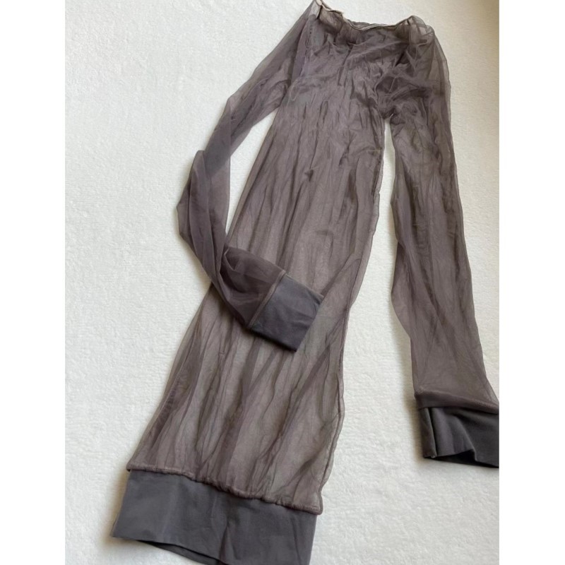 ชุดบอดี้สูทซีทรูเนื้อเนียนเซ็ก - Sexy Mesh Sheer Bodycon Dress บทวิจารณ์และราคา